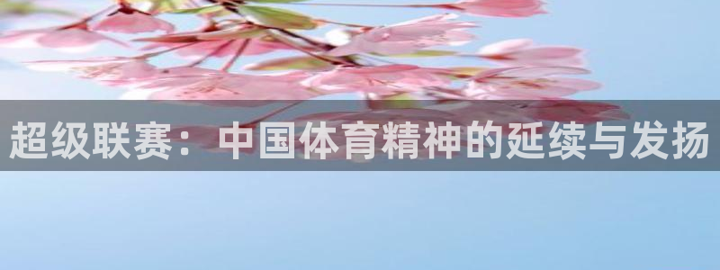 超级联赛：中国体育精神的延续与发扬